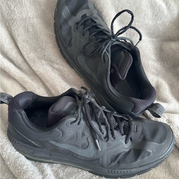 Nike Mens Air Max Genome CW1648 001 Triple Black Size 13 - Picture 6 of 7